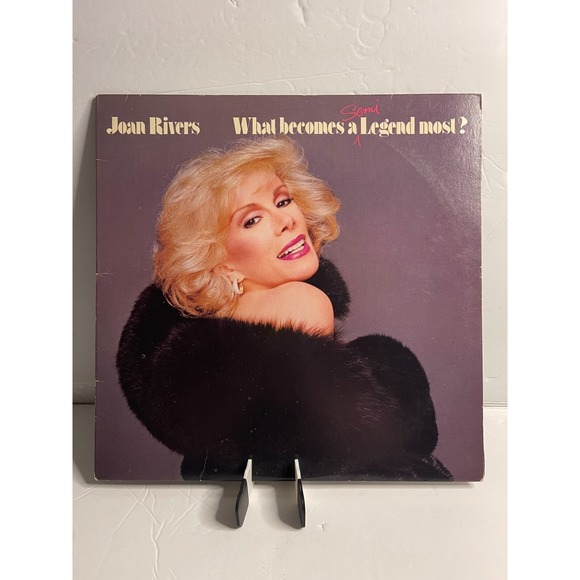 Geffen Records Other - Joan Rivers What Becomes a Semi-Legend Most? Vinyl LP 1983 Geffen GHS 4007 LP